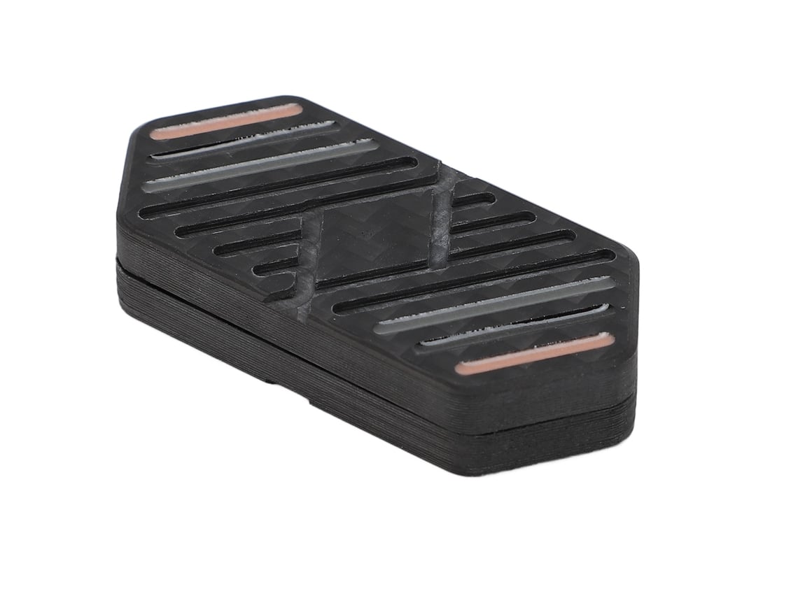 Rebe - Brinquedo deslizante portátil de fibra de carbono luminoso para os dedos, ideal para escritório e casa.
