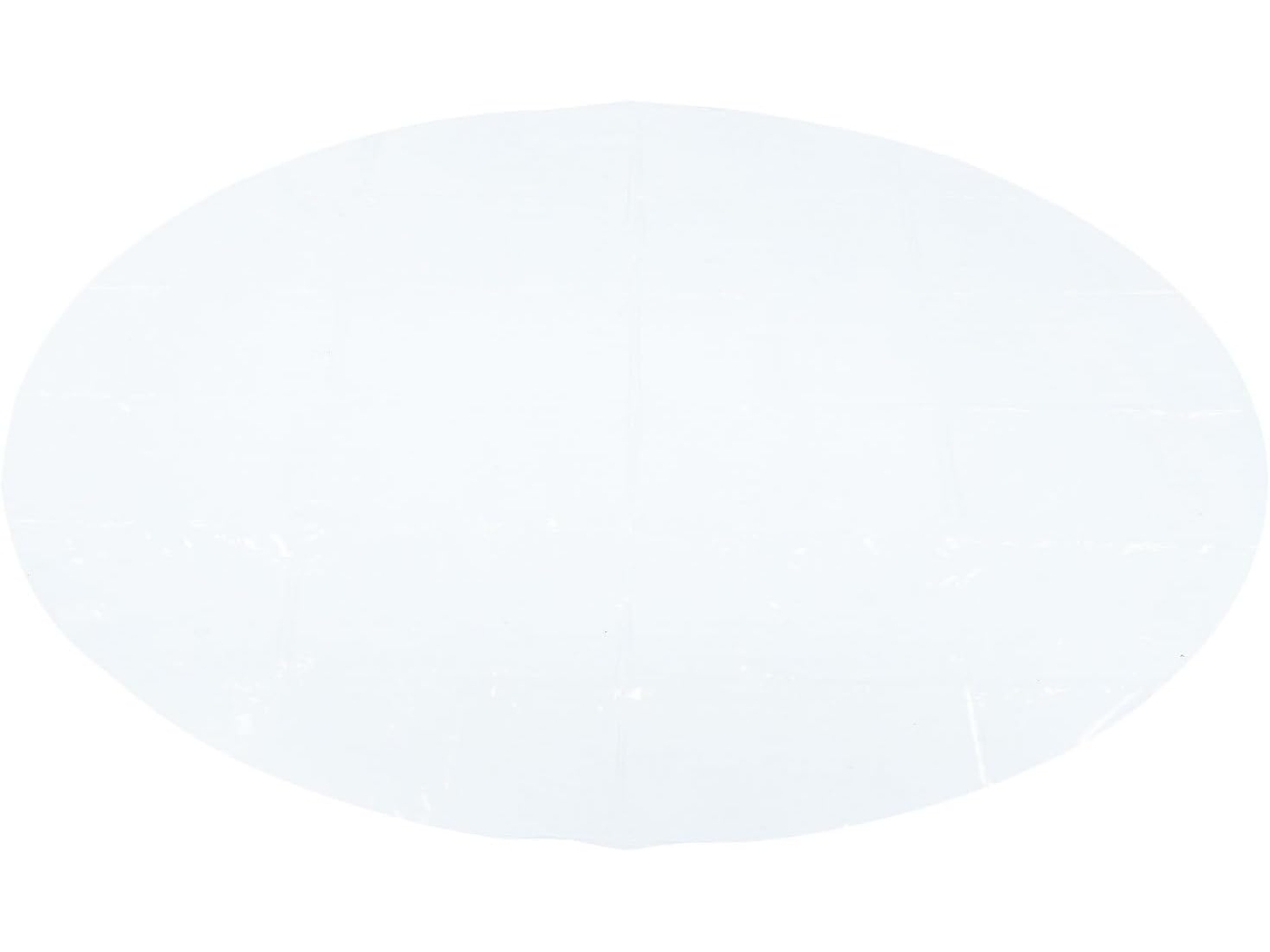 Mantel Redondo Transparente De Pvc De 120 Cm, Impermeable Y Resistente A Las Manchas, Para