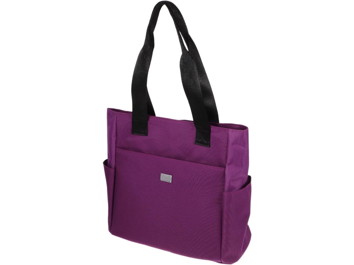 Bolso De Playa Grande Para Mujer En Tela Oxford Y Lona, Múltiples Compartimentos, Diseño Elegante.