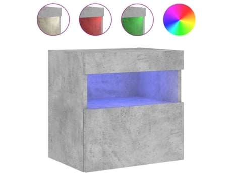 Mueble De Pared Para Tv VIDAXL Gris Madera contrachapada (40x30x40 cm)
