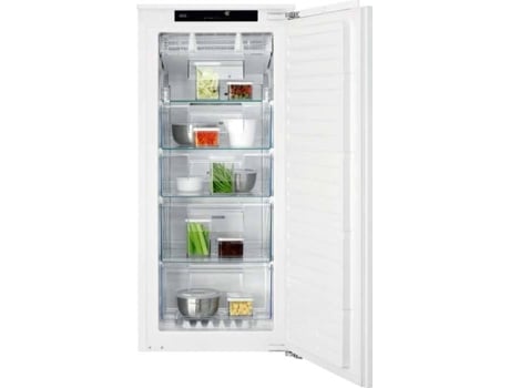 Congelador Vertical IntegrableAEG TAB7N12EF (No Frost - 122,4 cm - 122 L - Blanco)