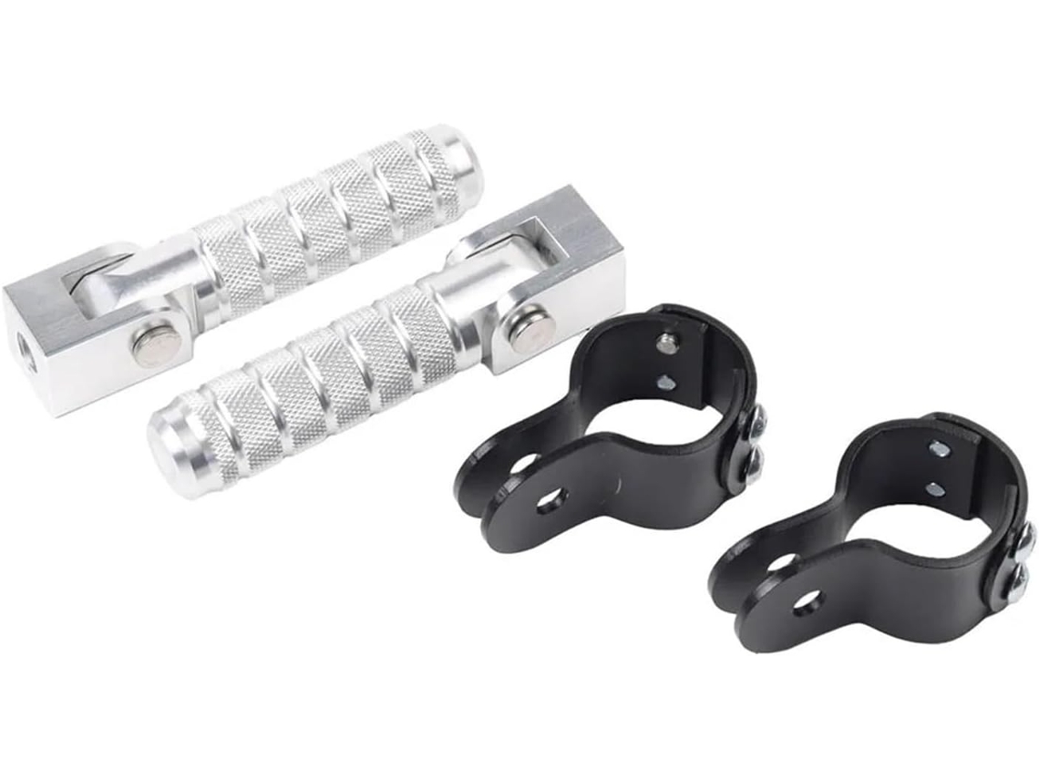 Reposapiés Plegables Para Motocicleta Con Bicicleta