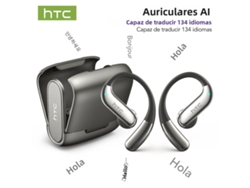 (negro) Auriculares Bluetooth, Inalámbricos, Abiertos, Con Funciones De Traducción Ia Y Llamada, Y Ganchos Para La Oreja.