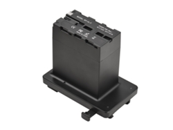 Placa de batería V-lock con batería ficticia NP-F para montaje en V
