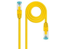 Cable de Red Nanocable Rj45 Lszh Cat.7 600Mhz Sftp Awg26 30 Cm Amarillo N/A