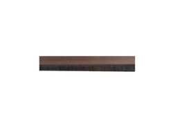 Burlete Adhesivo Pvc Cepillo 1m X 45mm Marrón