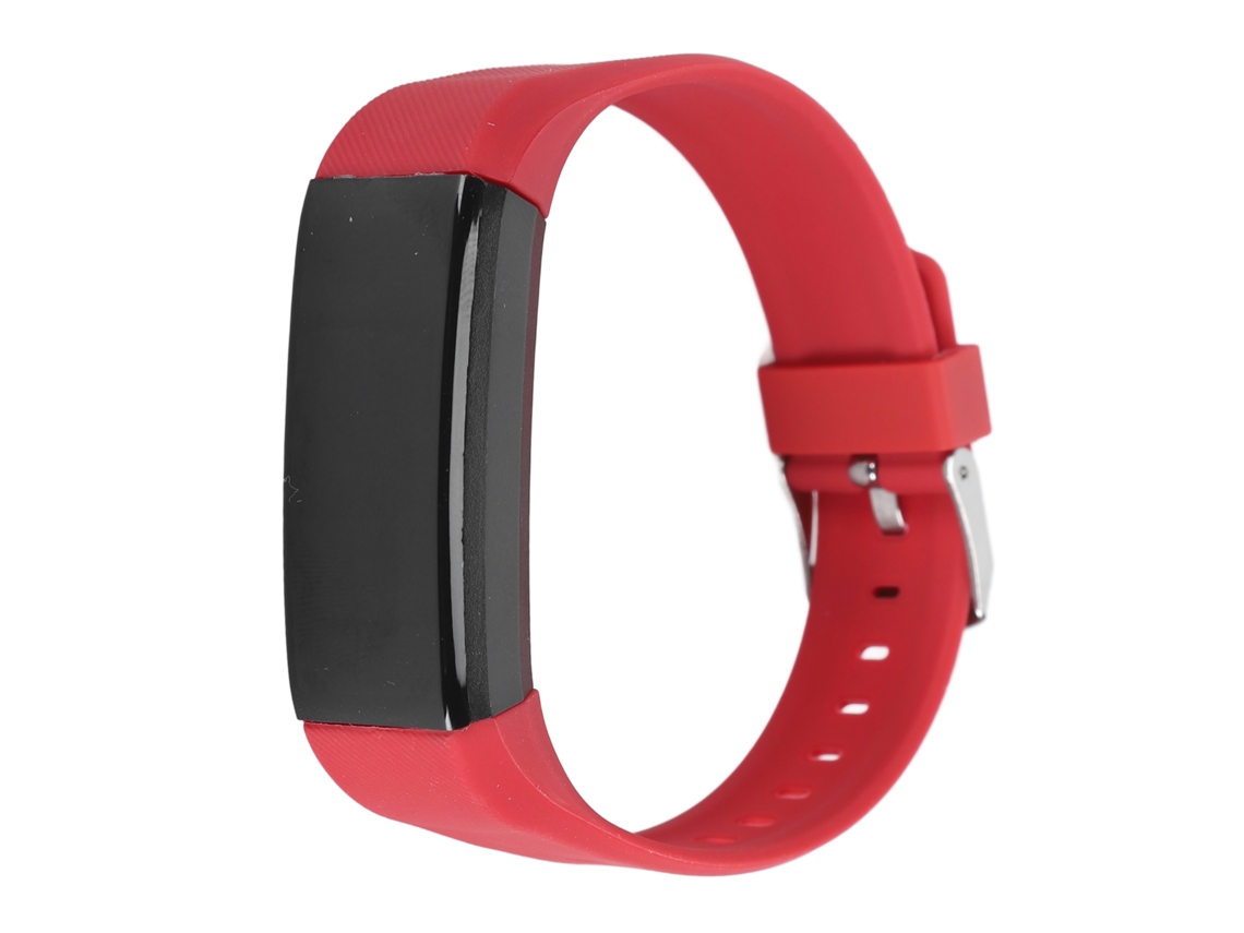 Reloj Deportivo Rojo Con Podómetro, Resistencia Al Agua Ip67, Monitorización Del Sueño Y Contador De Calorías.