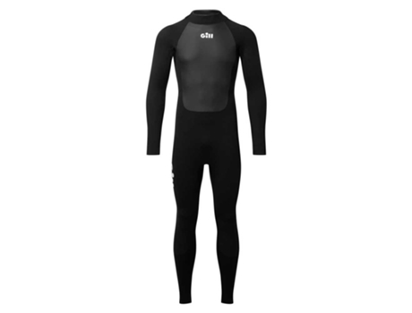 Traje com Zíper Nas Costas Pursuit 4/3 Mm Preto Lgill