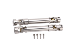 Mali eixo de Transmissão Rc Inox M4 2 Peças para Crawler 1/10 Traxxas Axial Scx10 Ii 91mm