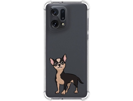 Carcasa para Oppo Find X5 5G TUMUNDOSMARTPHONE Dibujos Antigolpes Perros 05 Multicolor