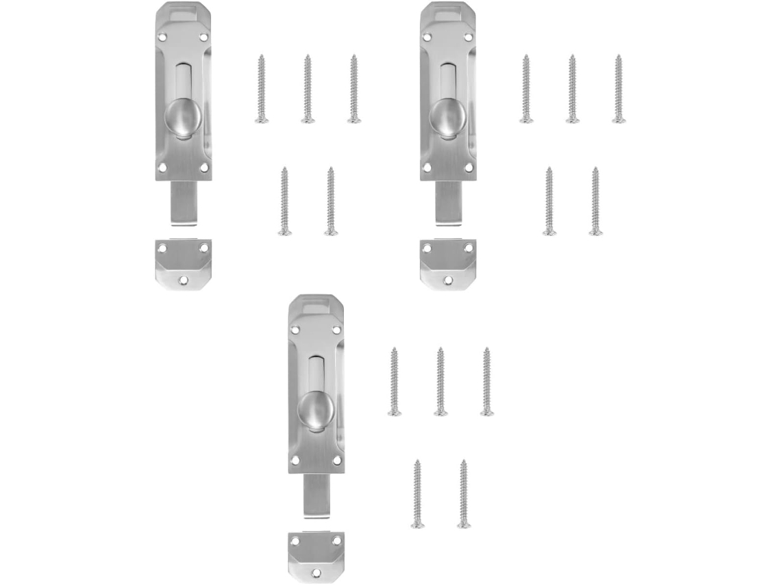 Pestillos Para Puertas Correderas Pernos, Seguridad, Robusto, Llave, Aleación De Zinc, Elegante