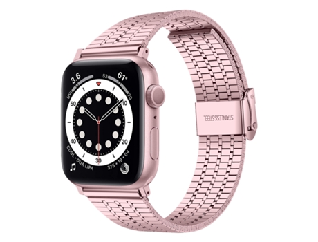 Correa para Smartwatch Hebilla de seguridad de doble cuenta de acero para Apple Watch Ultra 49 mm y Watch Ultra 2 49 mm / Series 9, 8 y 7 45 m