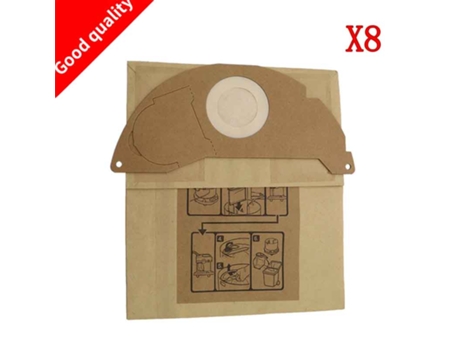 piezas de repuesto de bolsa de papel para aspiradora Karcher A2000 2003 2004 2014 2024 2054 2064 2074 S2500 Wd2200 2210 2240 2250