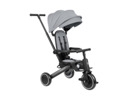 Triciclo Trix 2 8 en 1 Kikkaboo gris