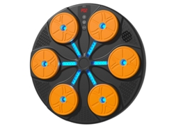 Máquina de boxeo inteligente EIFSON con guante, música y LED (naranja)
