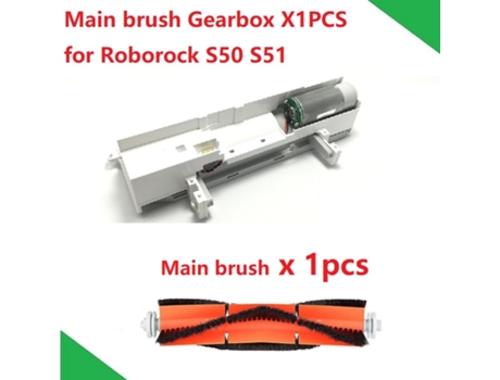 Piezas de repuesto para Robot aspirador, Motor de cepillo principal con conjunto de carcasa para XIAOMI Roborock S50 S51