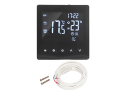 Termostato App Controladora De Temperatura Dual Para Calefacción De Suelo Con Cinta Calefactora 16a Cable 3m Ac 90‑240v Sin Wifi