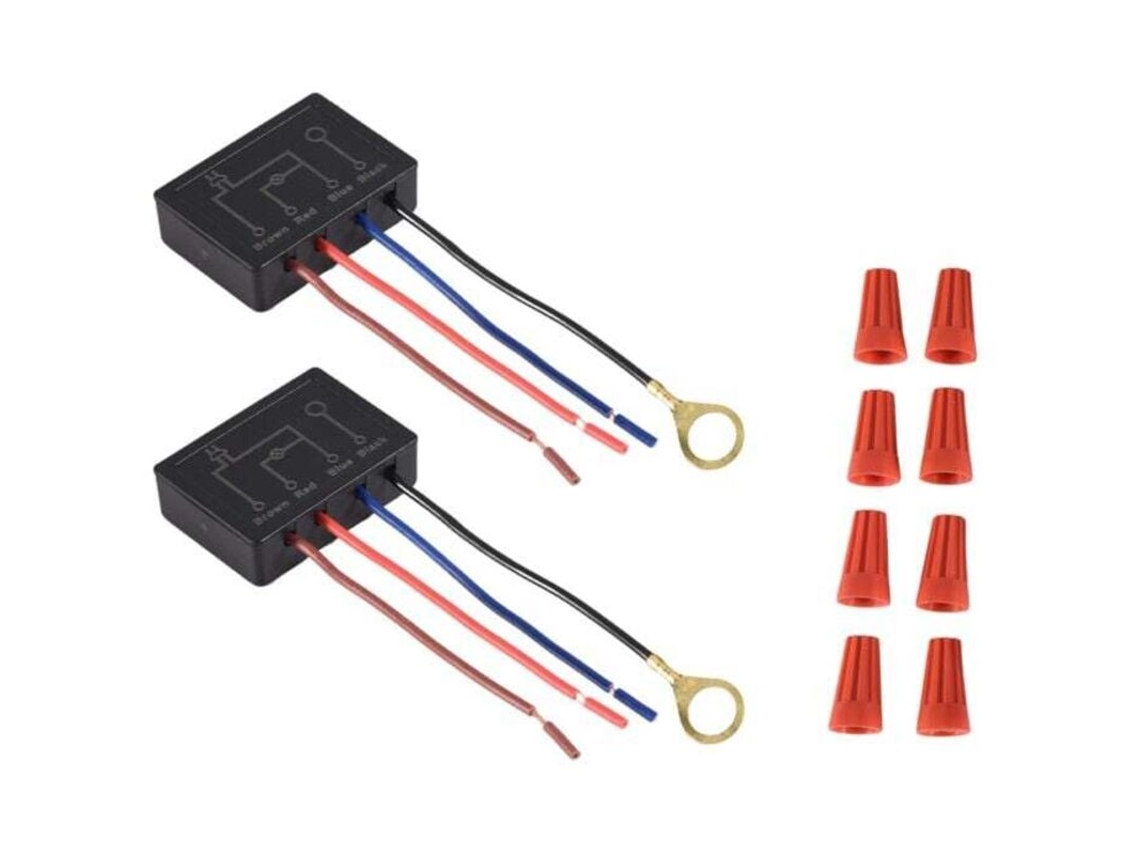 Lote Que Contiene 2 Interruptores Táctiles, Interruptores Reguladores De Intensidad Led, Módulo