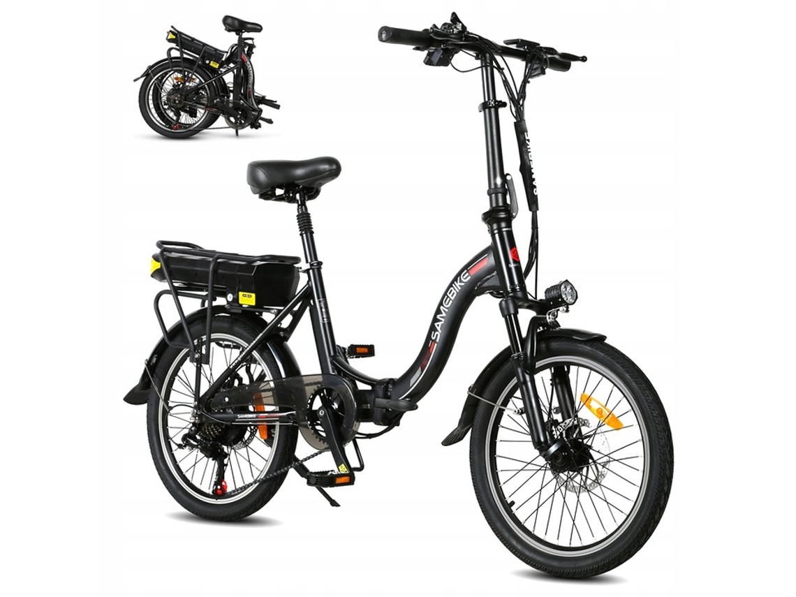 Bicicleta El ctrica Plegable Motor 350W Bater a 10Ah 20 pulgadas