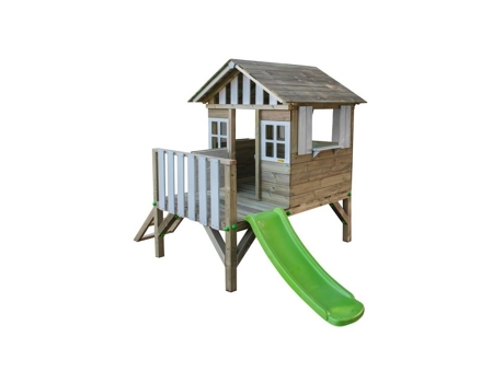 Casita de Madera Masgames Lollipop Elevada Blanca MASGAMES OUTDOOR GAMES