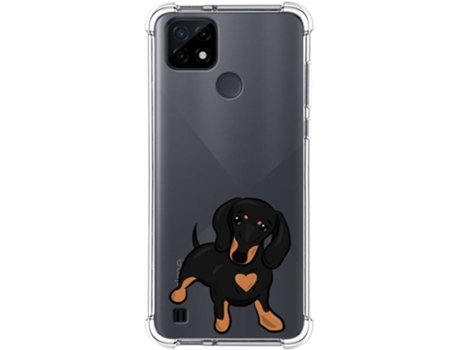 Carcasa Realme C21 TUMUNDOSMARTPHONE Dibujos Antigolpes Perros 04 Multicolor