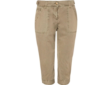 Pantalones para Mujer PROTEST 3/4 Soupie Verde para Outdoor (XS)