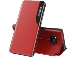 Carcasa Poco X3 NFC LMOBILE Horizontal Rojo