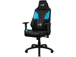 Silla Gaming Profesional Aerocool ADMIRALBB, Cojines Acolchados, Air Tech, Azul