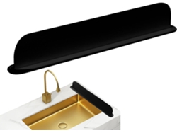 Paraspruzchi Pour Évier, Barrière En Silicone Évier De Cuisine, Housse D'évier 48 Cm Imperméable