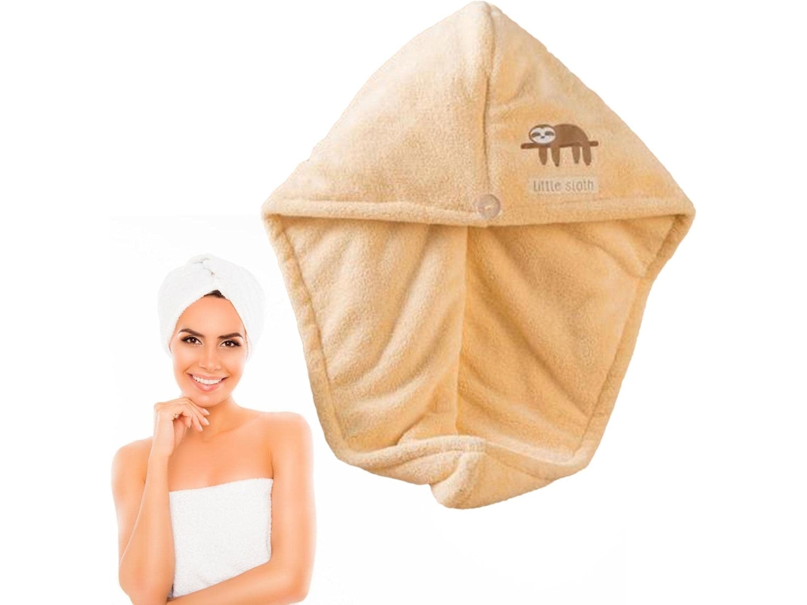 Lot De 4 Serviytes A Séchage Rapide Pour Les Cheveux, Serviyte Cheveux Épaisse Imprimé Animal,