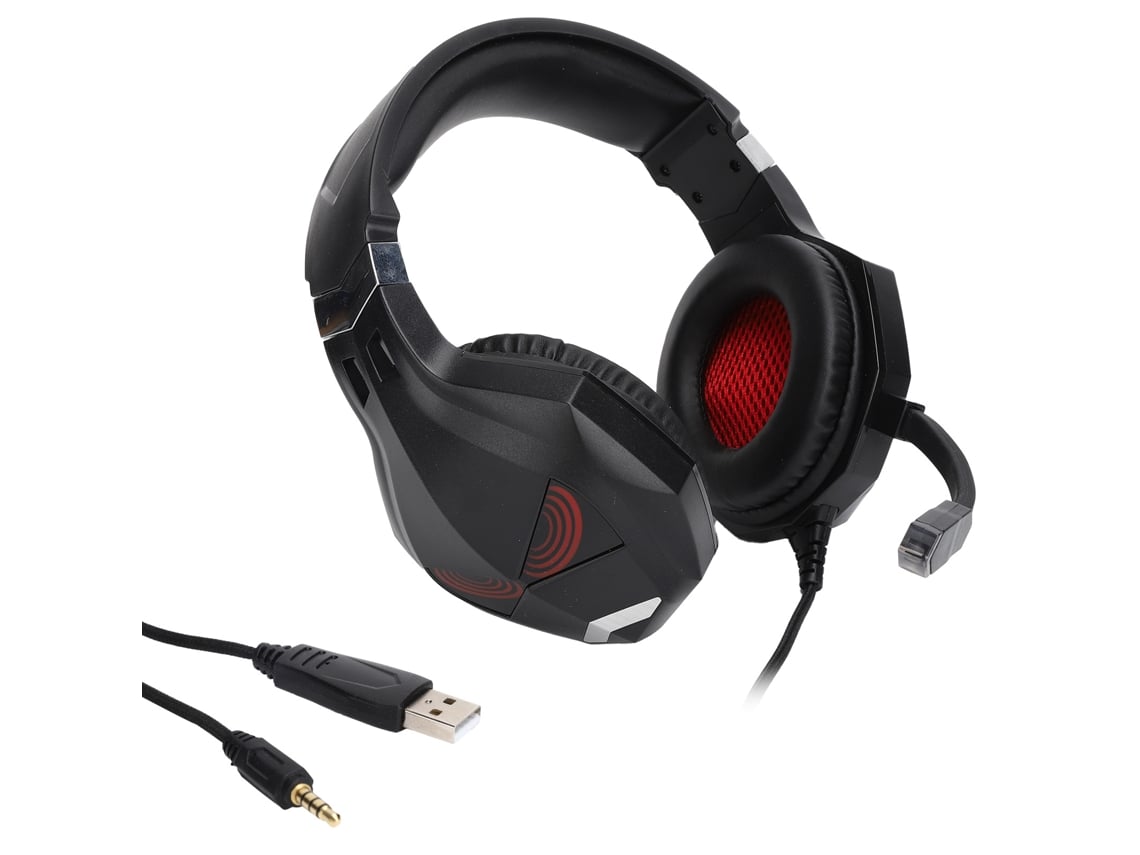 Fone De Ouvido Gamer Com Microfone Fio Led G319 Para Ps4 E Computador