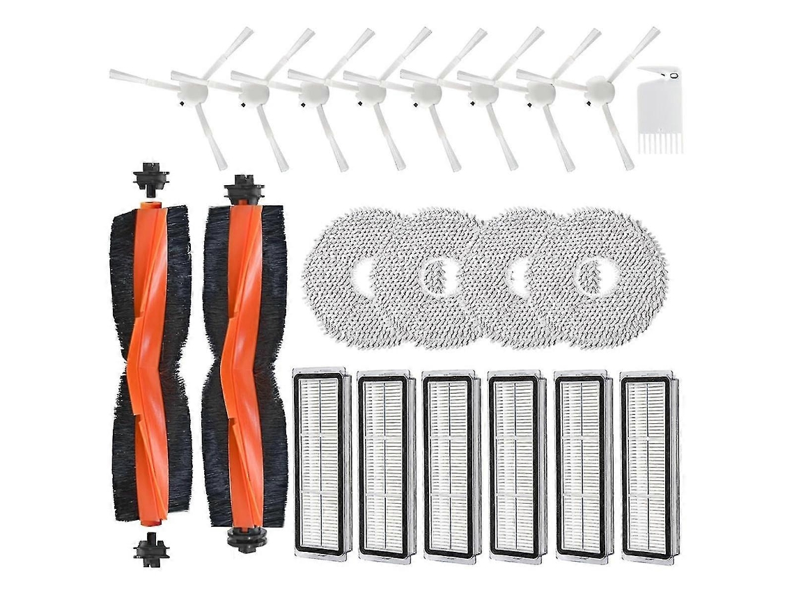 Para aspiradora robot L10s Ultra / L10 Ultra / X10+, cepillos laterales principales, mopas, filtros HEPA de repuesto