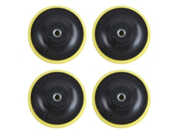 Almohadilla De Soporte Con Cierre De Velcro Para Lijado Y Pulido De Amoladora Angular 4x, 4 Pulgadas De Diámetro.