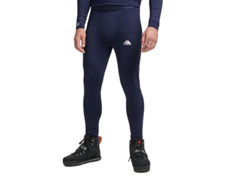 Leggins para Hombre SUPERDRY (XL - Azul)