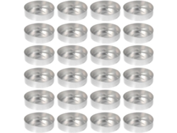 50 Piezas, Té, 50 Piezas Portavelas De Aluminio Para Té 3