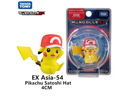 Muñeco GAATPOT 25 Styles Genuine Takara Tomy Pokemon Figurines Anime Pikachu Mew Snorlax Raichu Action Figure Model Kids Collection Toy Gift