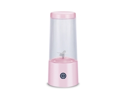 Licuadora portátil recargable por USB Digitallab, 350 ml, batería de larga duración (rosa)