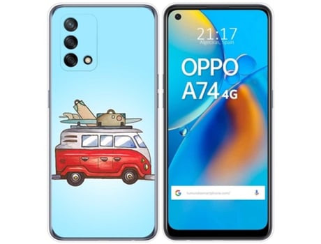 Carcasa Oppo A74 4G TUMUNDOSMARTPHONE Dibujos Multicolor