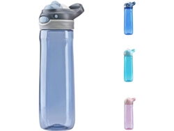 Botella De Agua De 769 Ml (26 Oz) Sin Bpa Con Cierre De Gancho, Apertura Con Una Sola Mano Para Deportes Y Fitness.