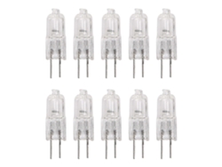 Omni-10 Lámparas Halógenas G4 10w 12v Dc Luz Cálida Para Hogar Hotel Oficina