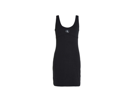 Vestido CALVIN KLEIN (XS - Negro)