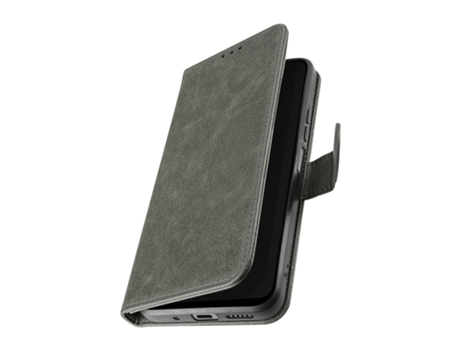 Funda Folio para Xiaomi Redmi 12 AVIZAR Piel Gris