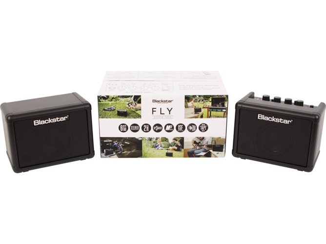 Amplificador BLACKSTAR Fly Stereo Pack (17 x 12,6 x 10,2 cm)