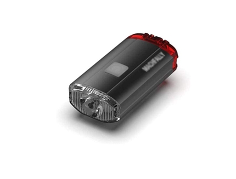 Juego de luces para bicicleta Super brillante Juego de luces para bicicleta Luz para bicicleta Luz para bicicleta a prueba de agua M-Negro ENZONS
