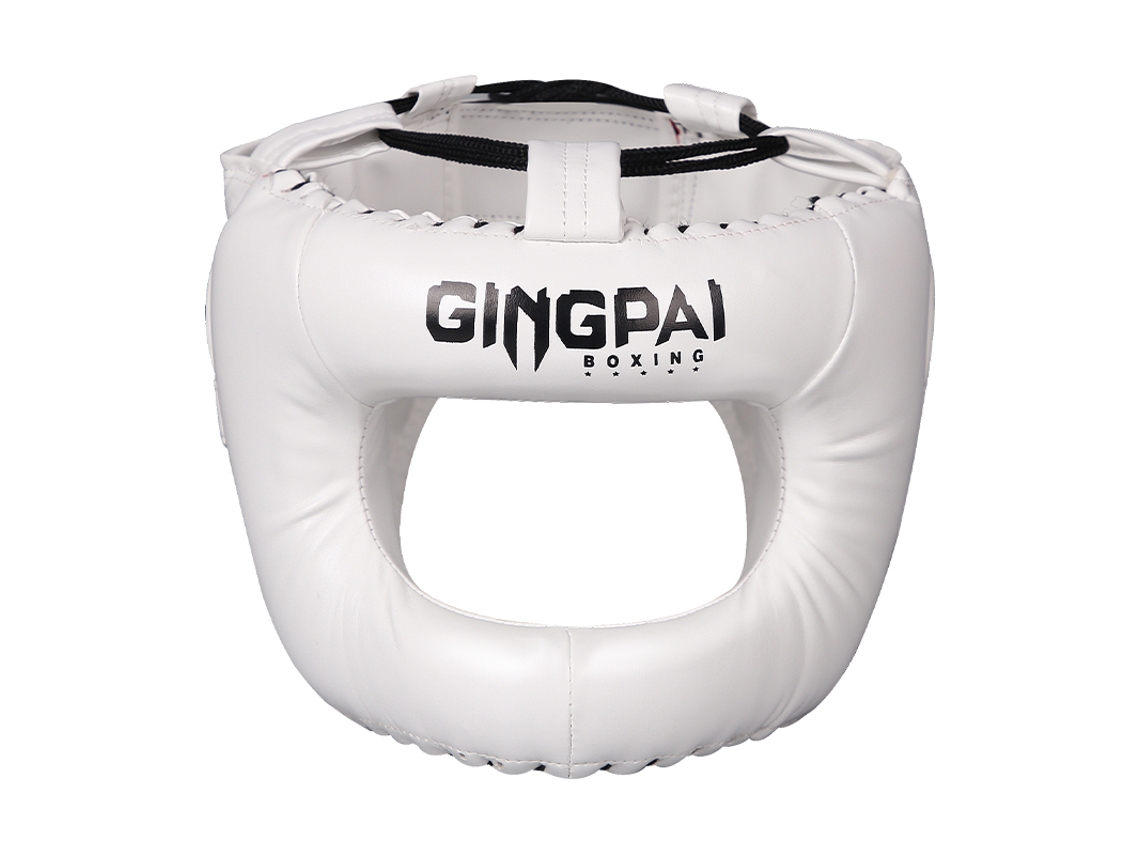 (blanco M) Casco De Boxeo, Sanda Y Mma, Que Proporciona Protección Total Para La Nariz, Sin Gafas.