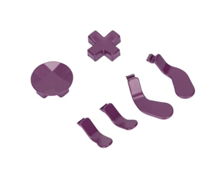 para las piezas de repuesto del controlador Xbox One Elite Series 2, incluidas 4 paletas de gatillo y 2 D-pads intercambiables de acero inoxidable