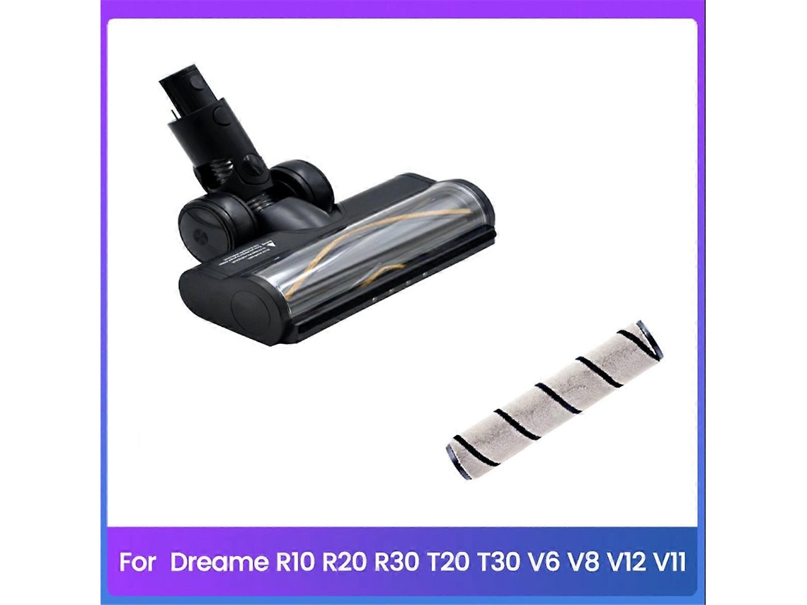 Cabeça De Escova Antielétrica Para Pisos Para Aspirador De Pó R10 R20 R30 T10 T20 T30 V12 V16 Com Luz Led Saisiyiky