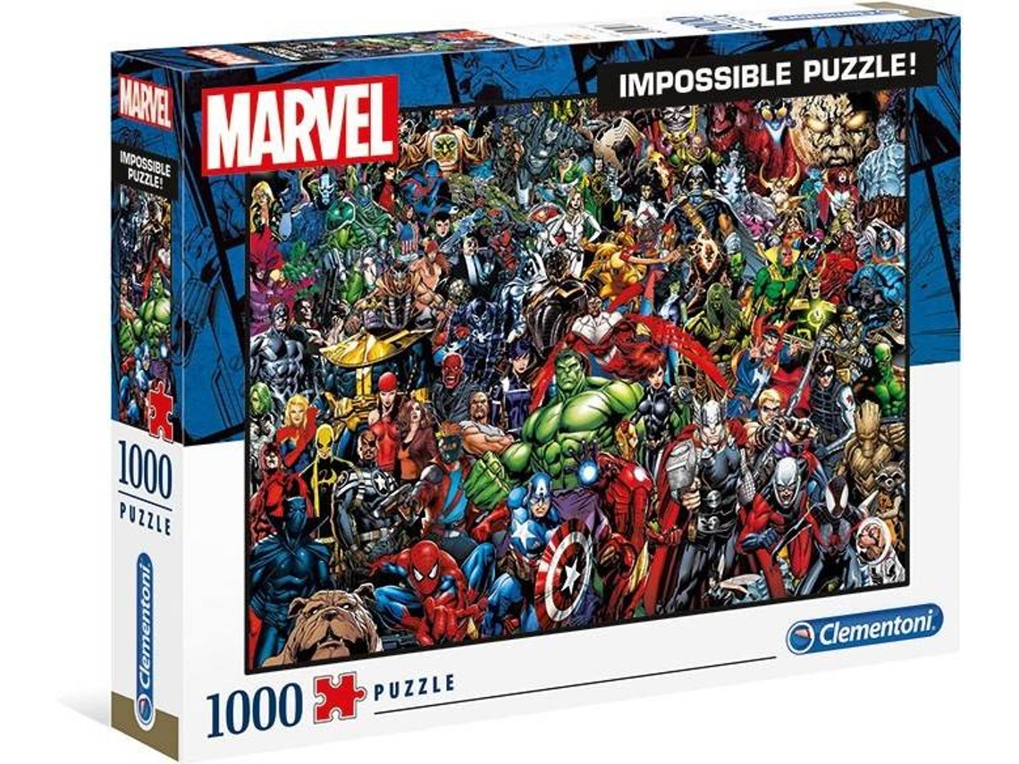 Puzzle MARVEL Puzzle 1000P Marvel 80 AÃÂÃÂÃÂÃÂ±os (Edad MÃÂÃÂÃÂÃÂ­nima: 14 AÃÂÃÂÃÂÃÂ±os)