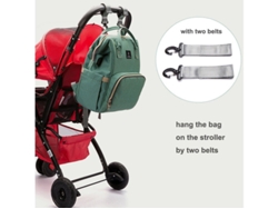 Mochila Para Pañales De Gran Capacidad, Bolsas Impermeables Para Maternidad Y Bebé Con Interfaz Usb, Tipo CHRUI Para Viaje