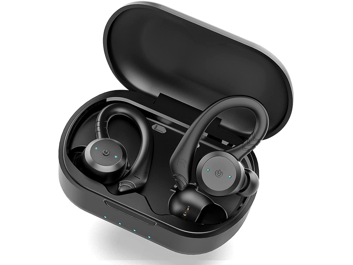 Micrófono Tws Hd Estéreo Yizhood Bluetooth Negro
